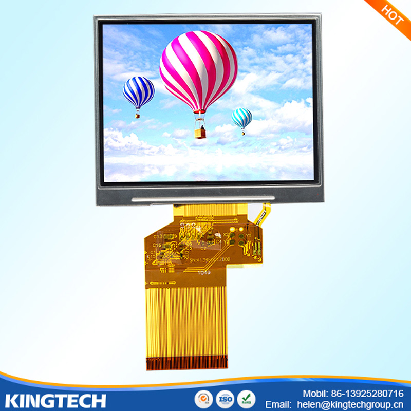 Display LCD a 3,5 pollici 320x240 TFT dell'interfaccia di RGB+SPI a 24 bit