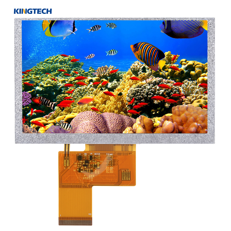 Display LCD TFT a 5,0 pollici dell'interfaccia RGB 480x272