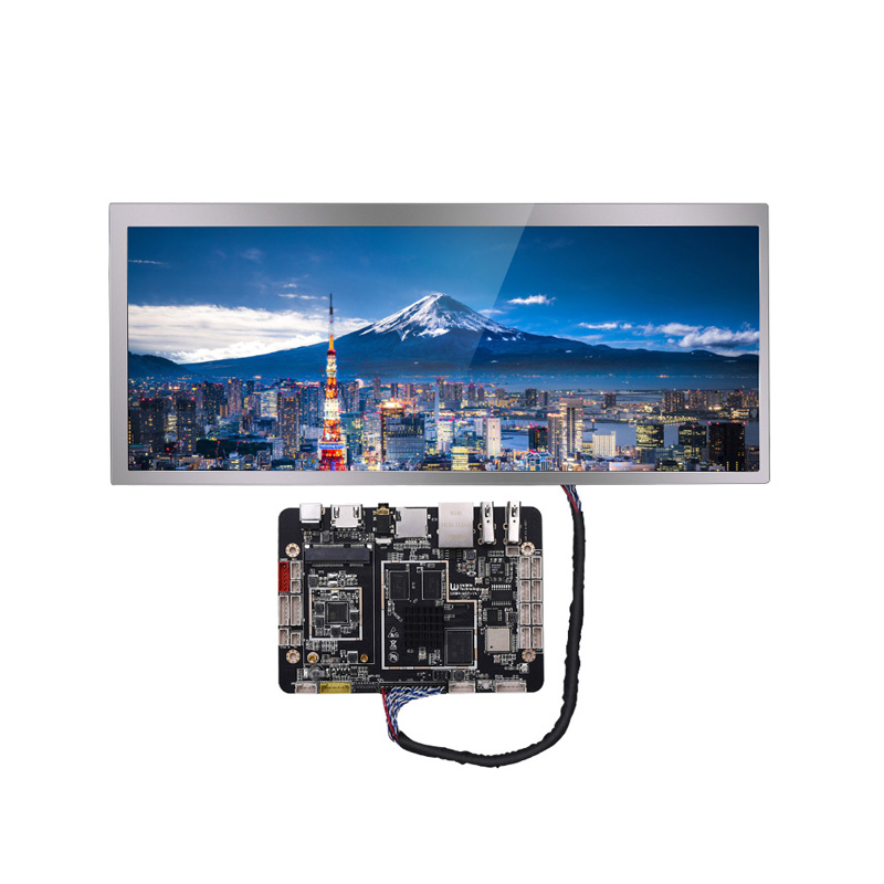 Display LCD a 12,3 pollici del tipo 1920x720 della barra con il bordo principale