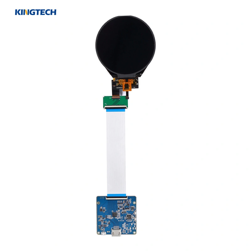 Display LCD TFT rotondo da 3.4 pollici con risoluzione 800 x800