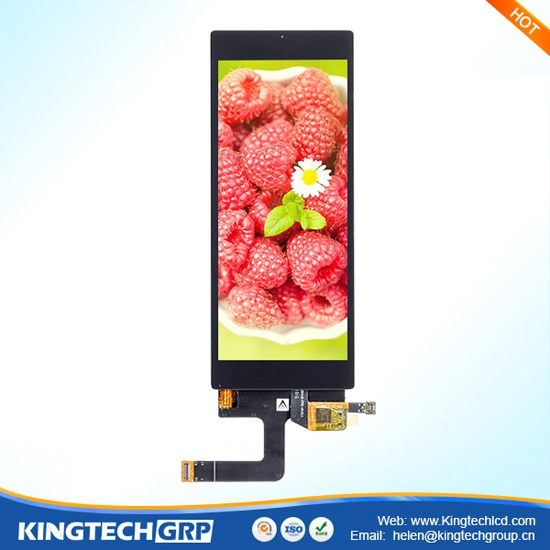 Angolo di visione completo Display LCD a barra di interfaccia Mipi da 4.82 pollici 180x1120